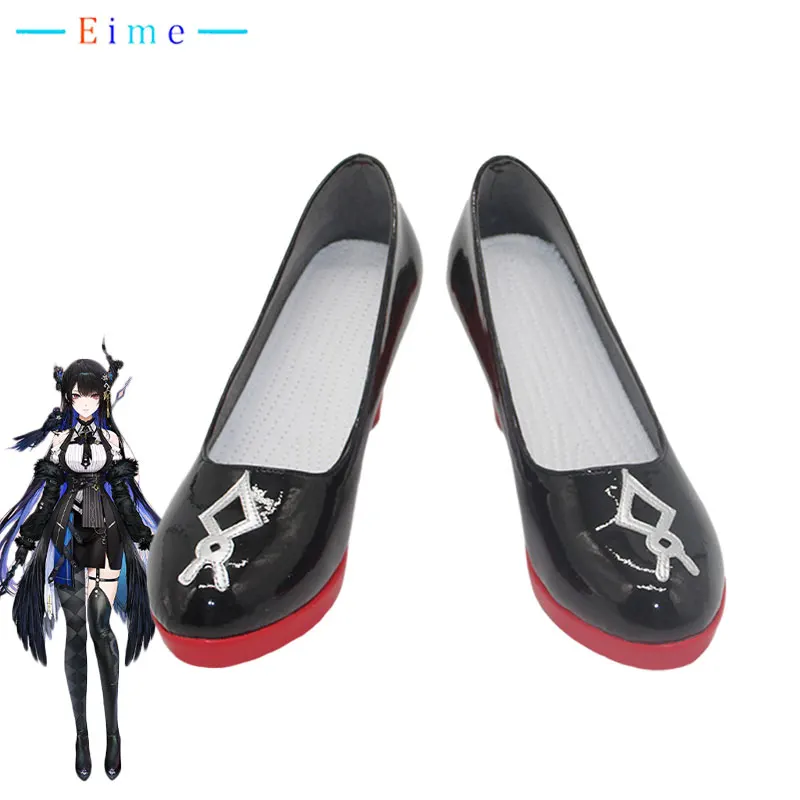 Prop En Cosplay - Vtuber EN Nerissa Ravencroft Cosplay Shoes