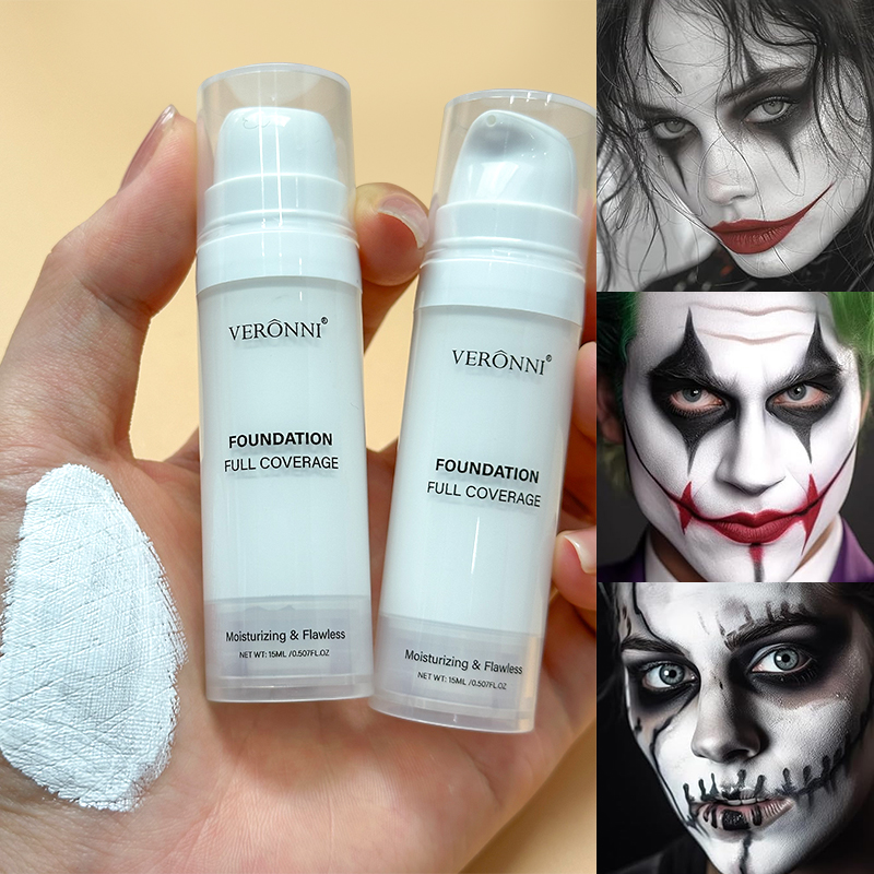 Cosplay Prop Primer - Halloween Liquid Goth White Makeup Color