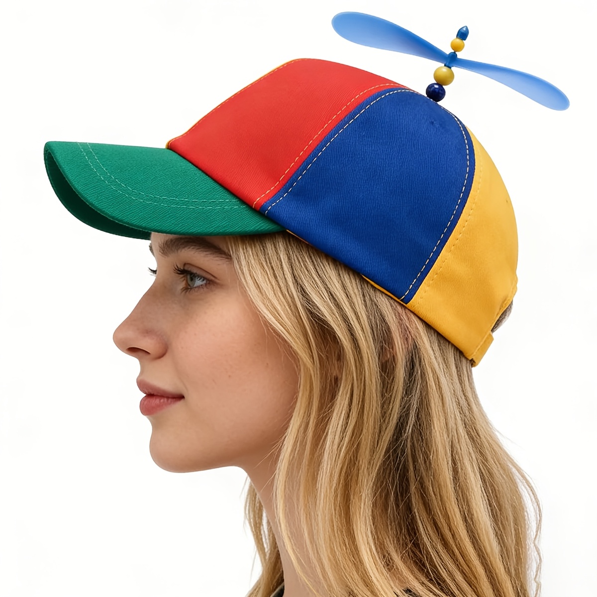 Funny Multicolor Propeller Hat - Flamethrower Cosplay Prop ulasan dan harga