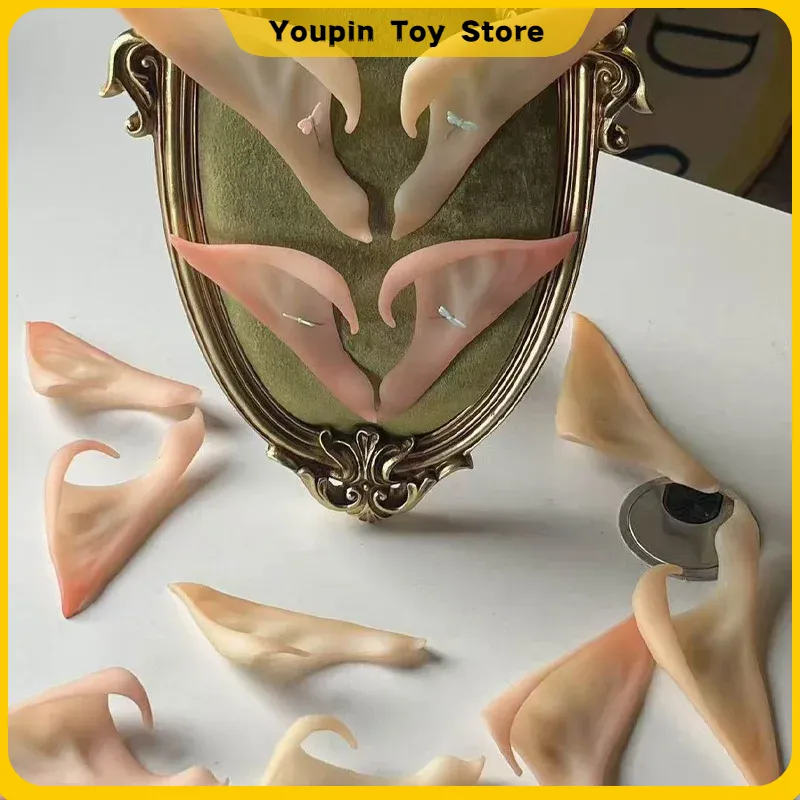 Coskawaii Elf Ears Realistic P - Frieren Cosplay Prop ulasan dan harga