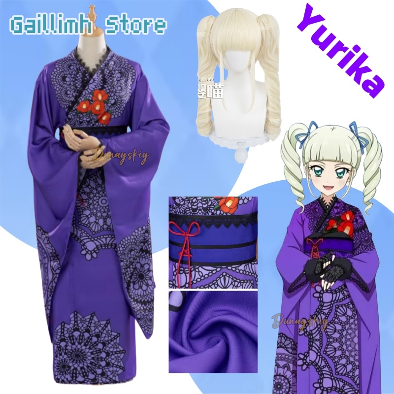Aikatsu! Yurika Toudou Yukata  - Free Cosplay Prop Patterns ulasan dan harga