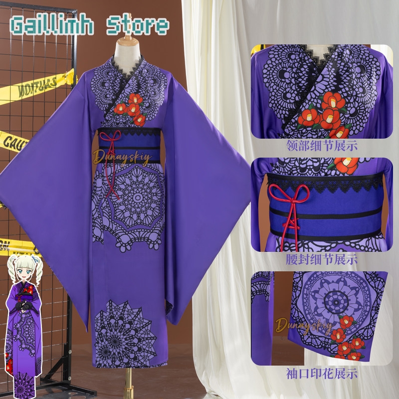 Aikatsu! Yurika Toudou Yukata  - Free Cosplay Prop Patterns ulasan dan harga
