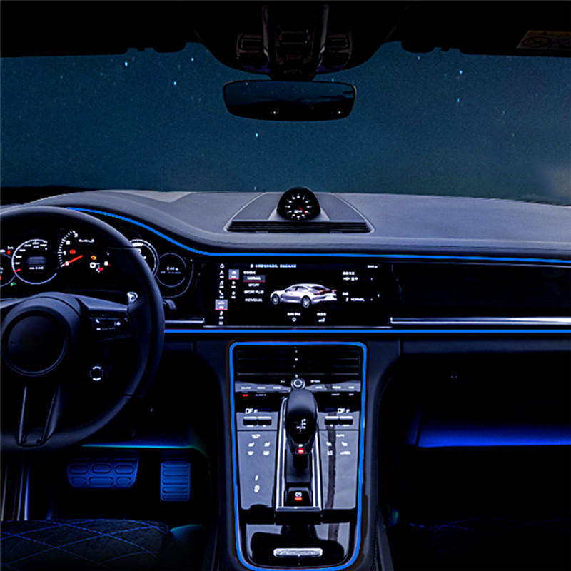 2M Car Interior LED Strip Ligh - Led El Wire ulasan dan harga
