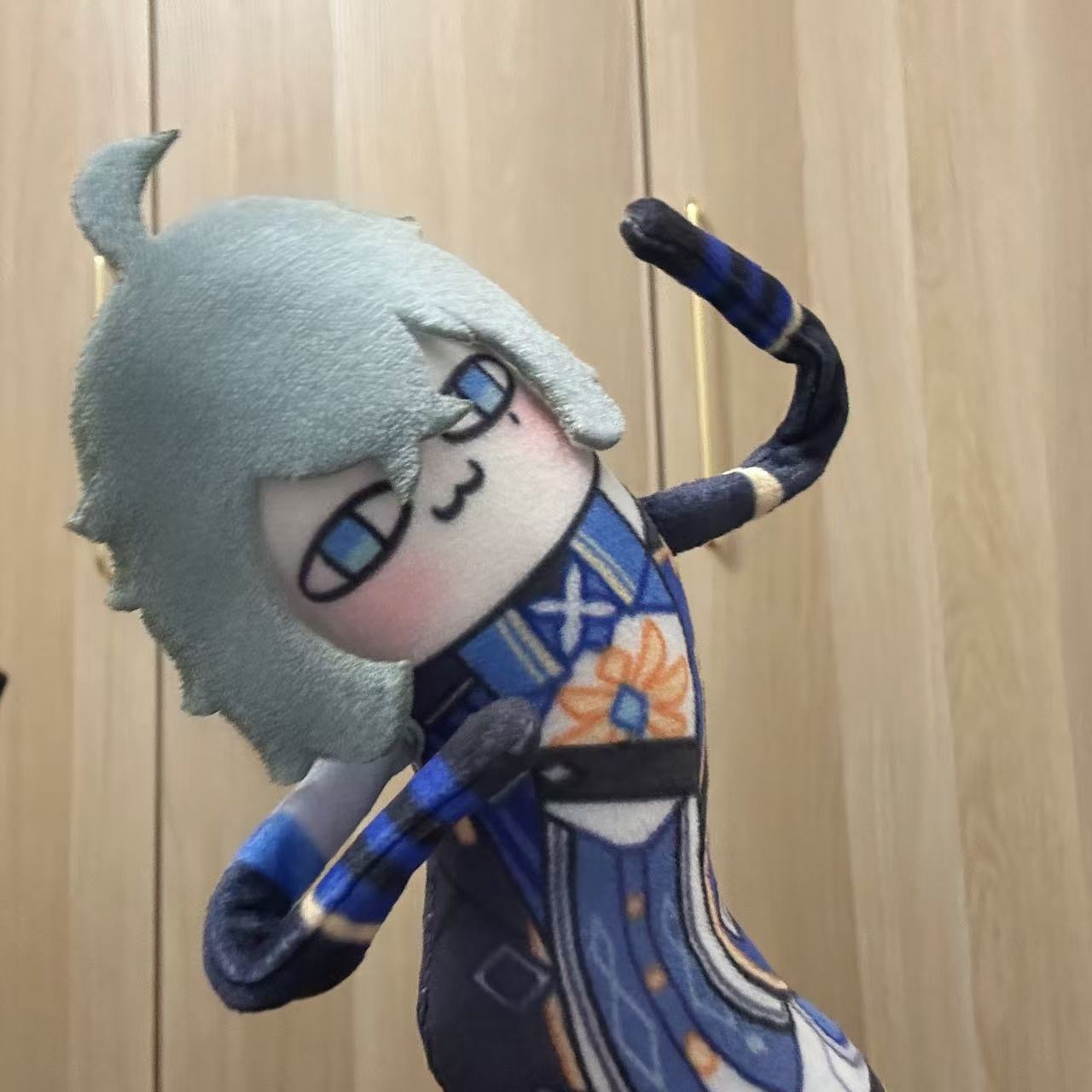 18cm Funny Genshin Impact Lohe - Cosplay Plushie Prop ulasan dan harga