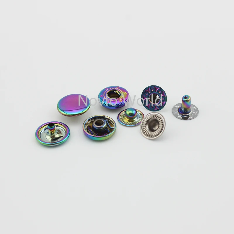 20-100 Sets Rainbow 12mm 10 Co - Snap Fastener Set ulasan dan harga