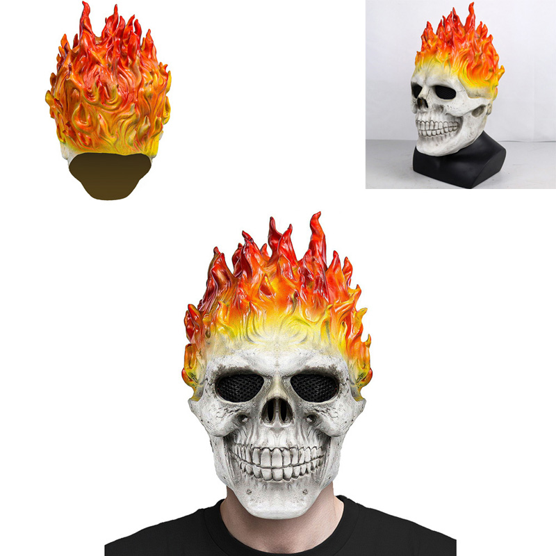 Unique Cosplay Flame Skeleton  - Cosplay Flame Prop ulasan dan harga