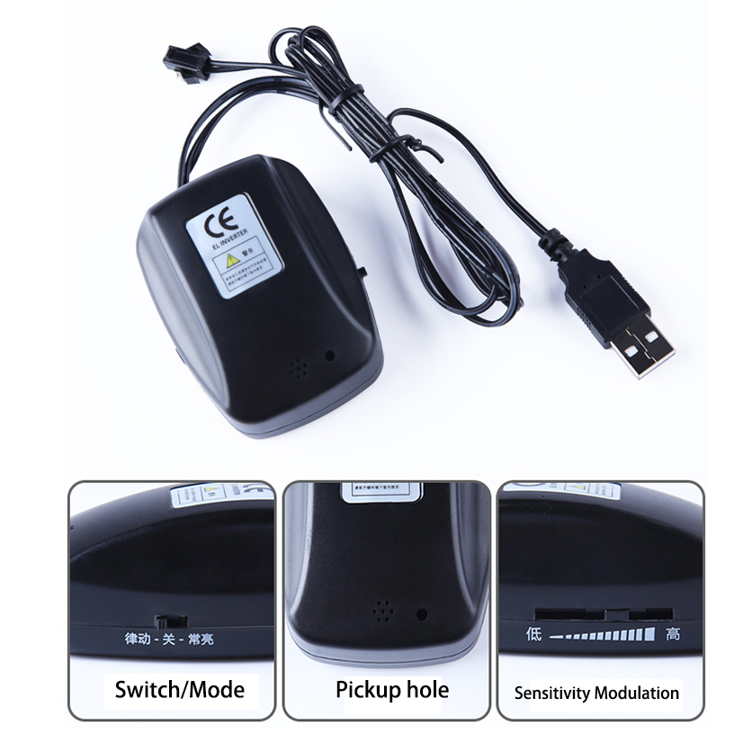 10/5/3M Glow EL Wire Neon Cabl - Led El Wire ulasan dan harga