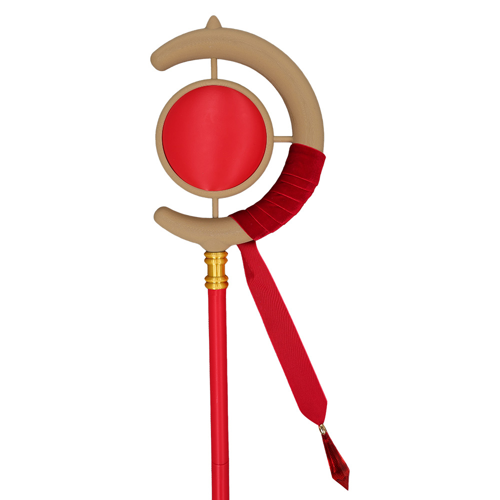Fantasia Frieren Staff Rod Cos - Frieren Cosplay Prop ulasan dan harga