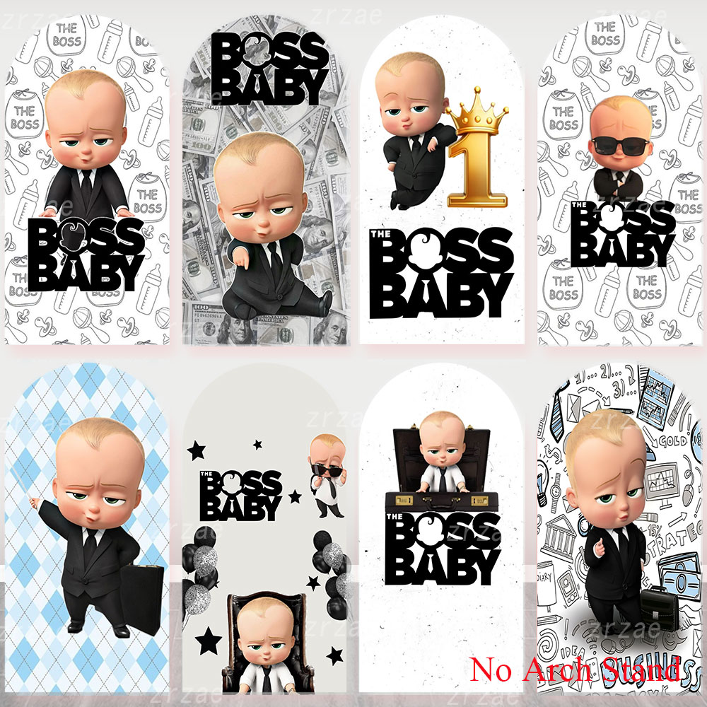 Boss Baby Arch Cover Backdrop  - Cosplay Floating Prop ulasan dan harga