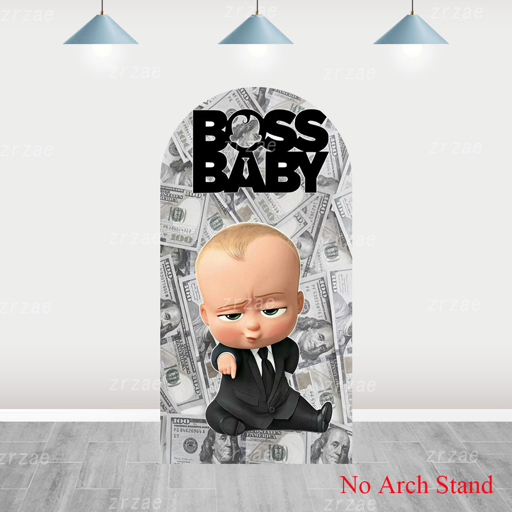 Boss Baby Arch Cover Backdrop  - Cosplay Floating Prop ulasan dan harga