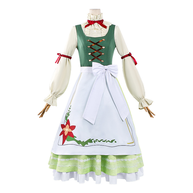 Anime Fern Cosplay Outfit Frie - Frieren Cosplay Prop ulasan dan harga