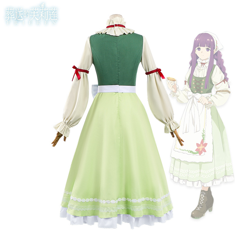 Anime Fern Cosplay Outfit Frie - Frieren Cosplay Prop ulasan dan harga