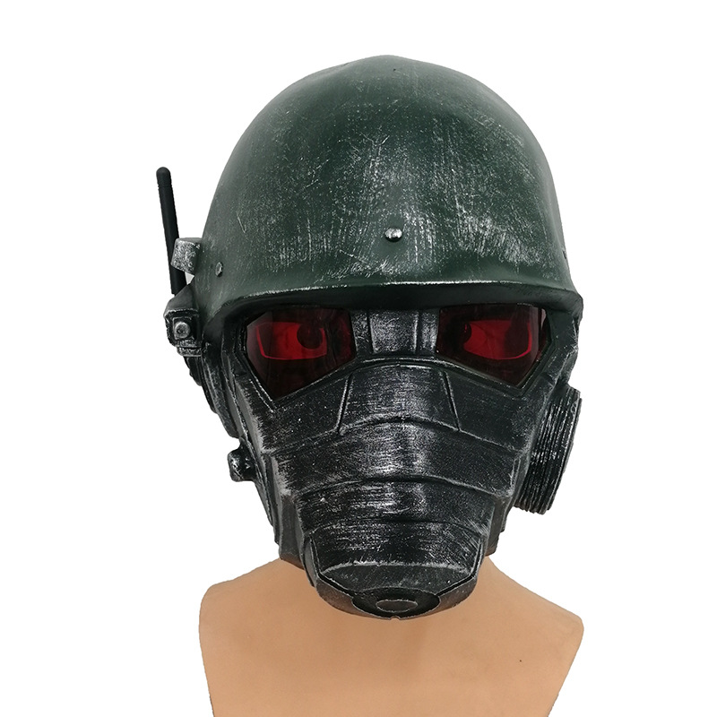 Fallouts New Vegas Mask Full H - Fallout Cosplay Prop ulasan dan harga
