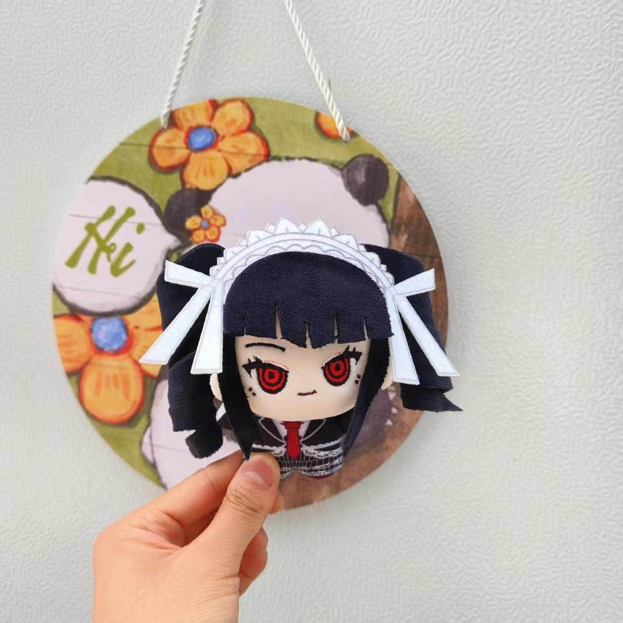 10cm Celestia Ludenberg Plushi - Cosplay Plushie Prop ulasan dan harga