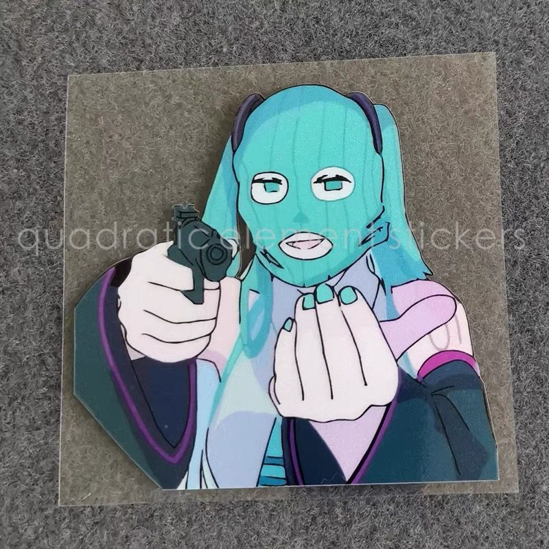 Miku Motorcycle Sticker Water  - Cosplay Floating Prop ulasan dan harga