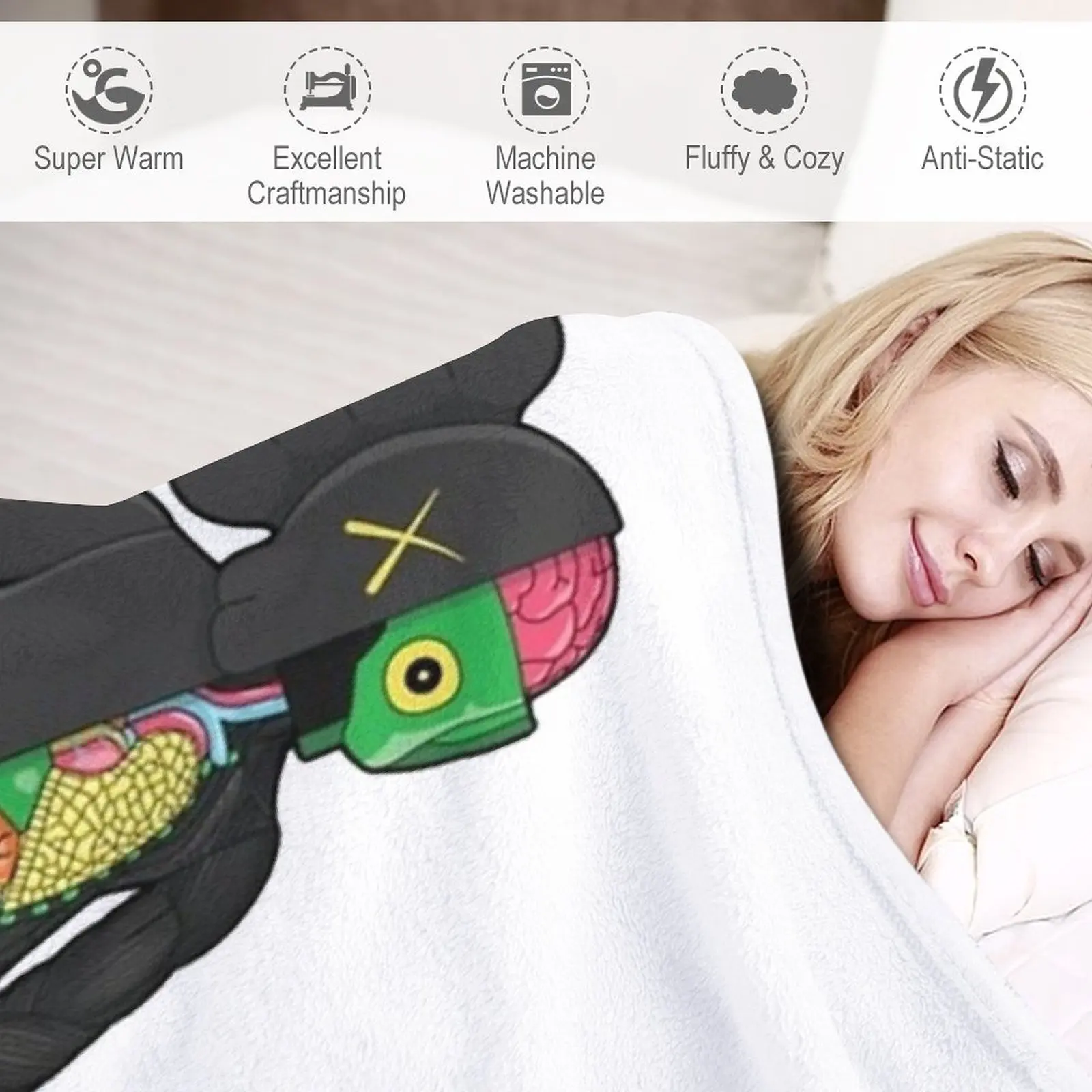 Hype Bear Throw Blanket Thin B - Flamethrower Cosplay Prop ulasan dan harga