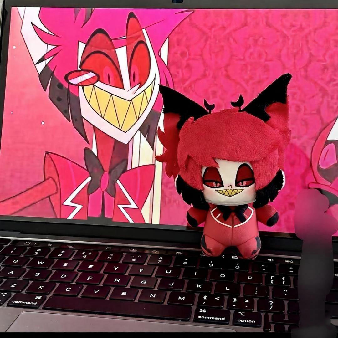 Anime Hazbine Alastor Anthony  - Cosplay Plushie Prop ulasan dan harga