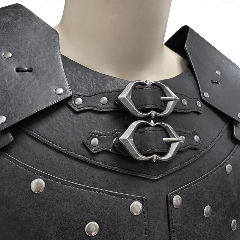 Medieval Studded Shoulder Ches - Prop For Cosplay ulasan dan harga