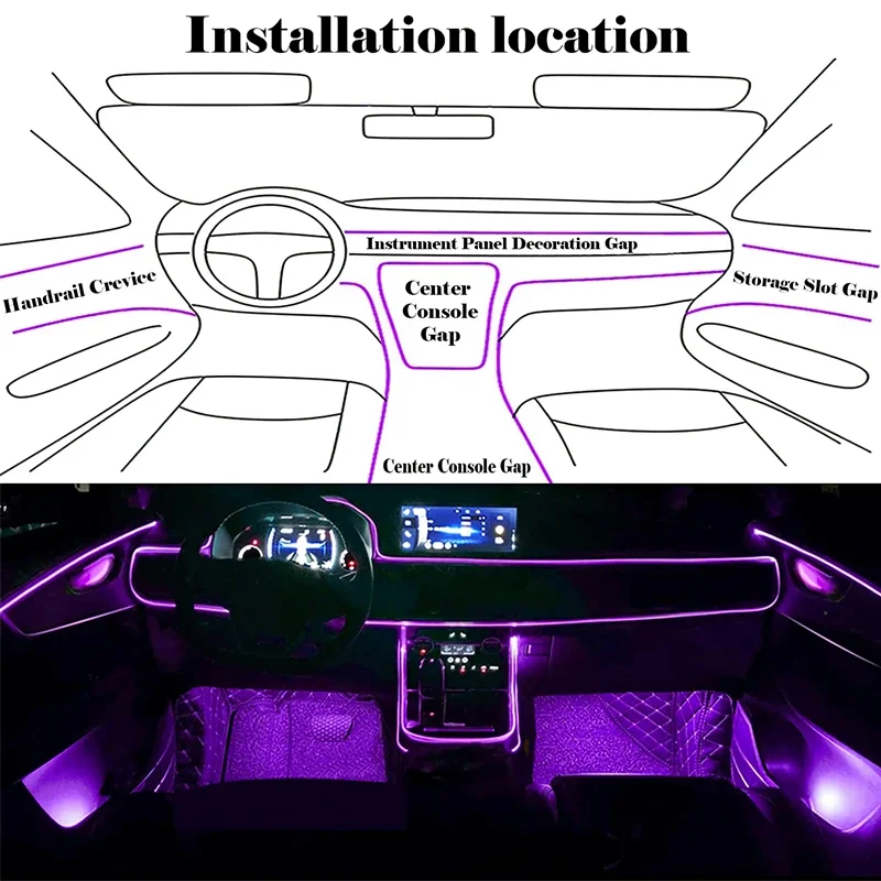 Flexible EL Wire Lights With A - Led El Wire ulasan dan harga