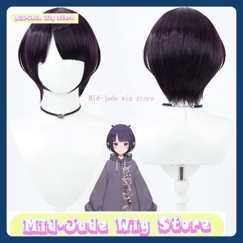 Mid-jade Wig Store Hololive EN - Prop En Cosplay ulasan dan harga