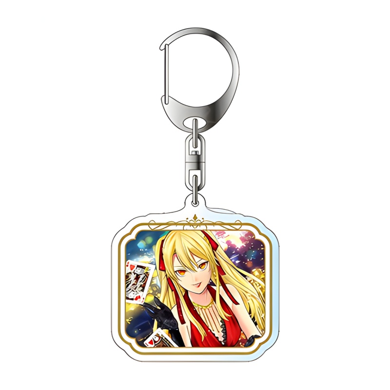 Kakegurui Anime Acrylic Pendan - Cosplay Prop Painting ulasan dan harga