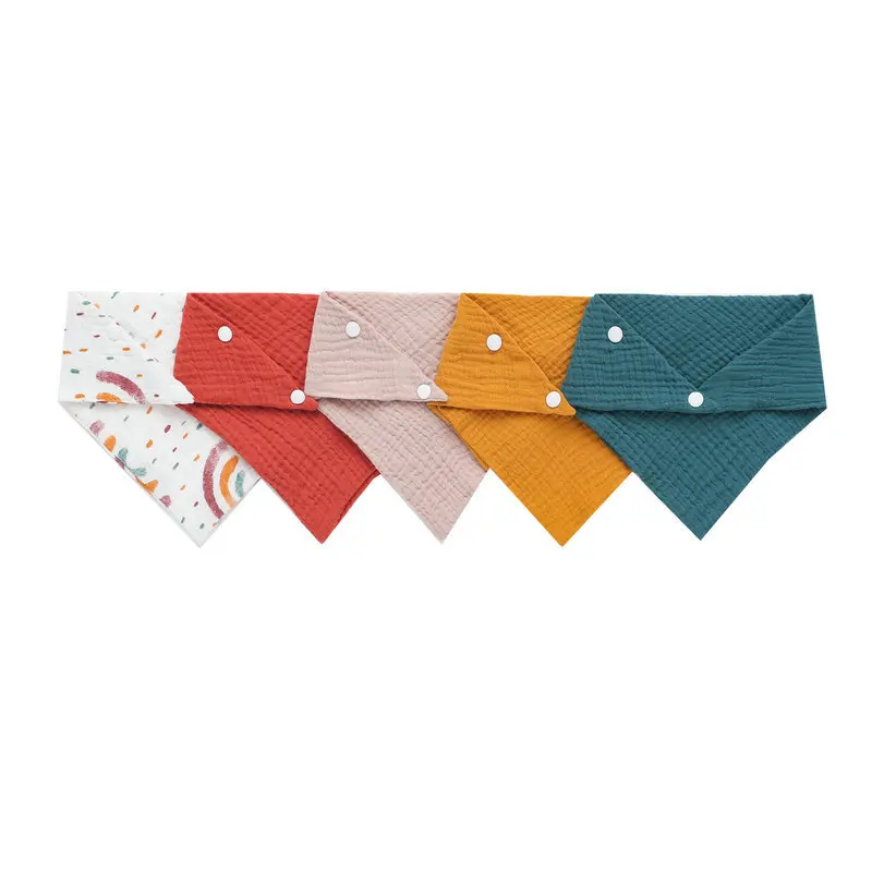5Pcs/Set Newborn Baby Bibs Fee - Snap Fastener Set ulasan dan harga