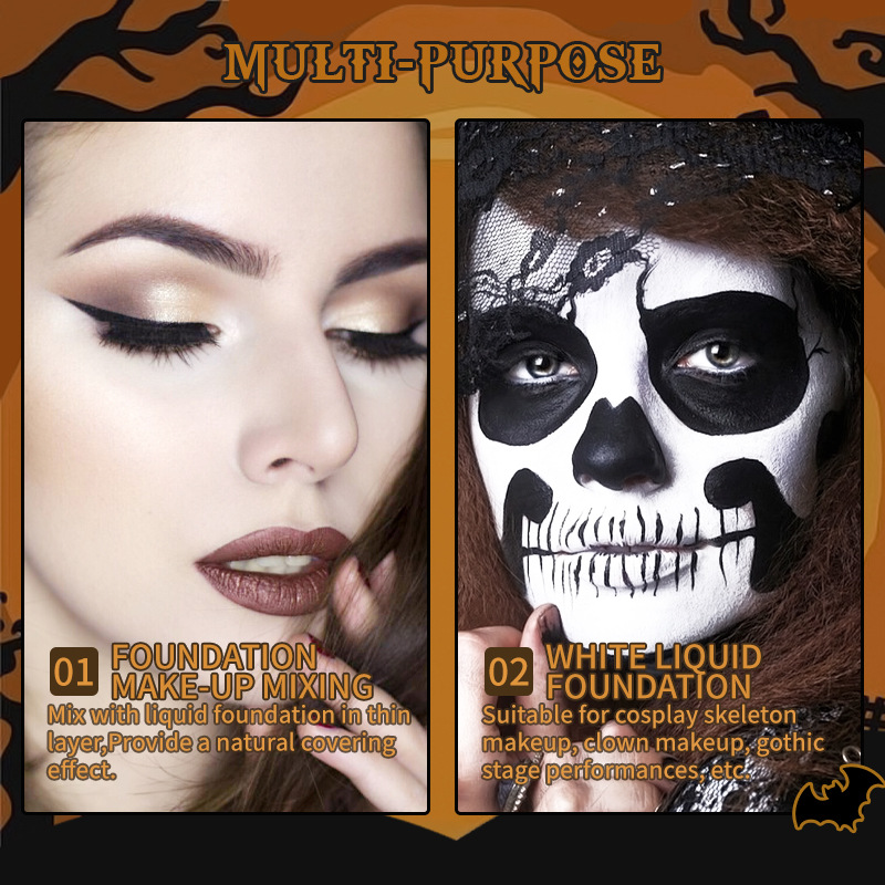 Matte White Liquid Foundation  - Cosplay Prop Primer ulasan dan harga