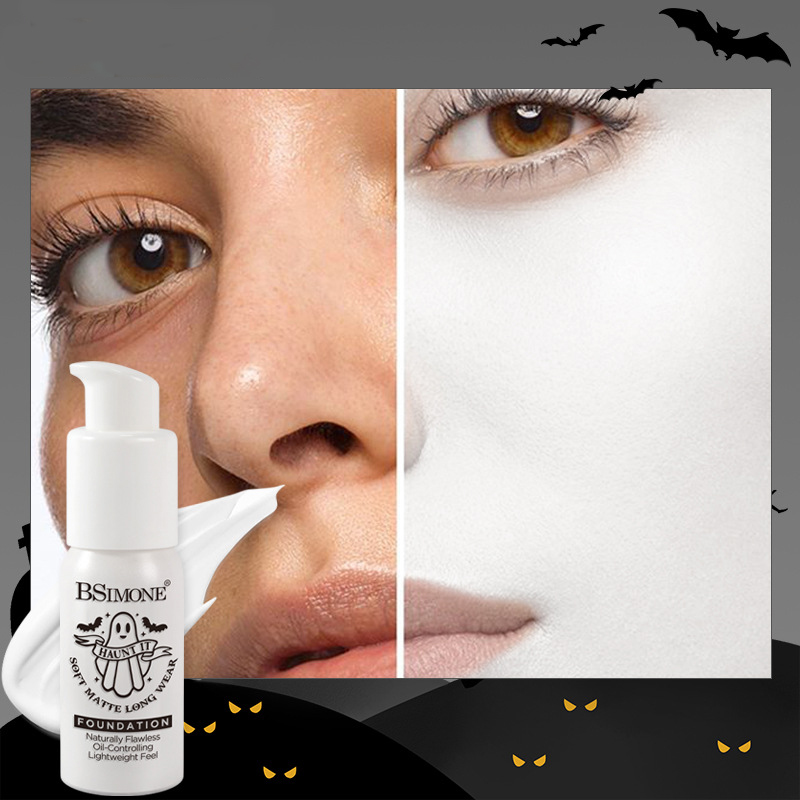 Matte White Liquid Foundation  - Cosplay Prop Primer ulasan dan harga