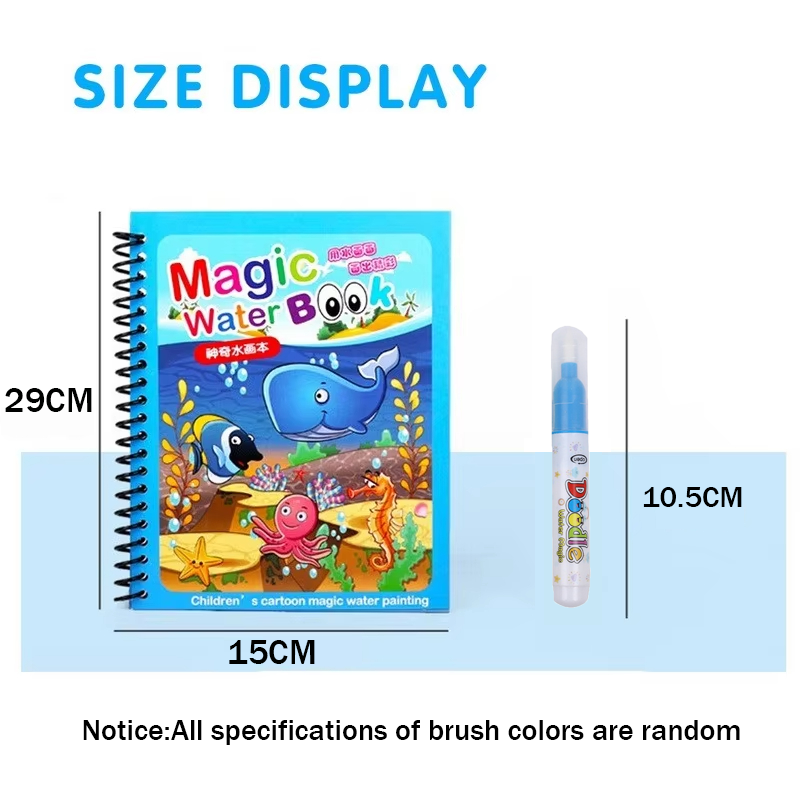 1pc Reusable Water Drawing Boo - Cosplay Prop Painting ulasan dan harga