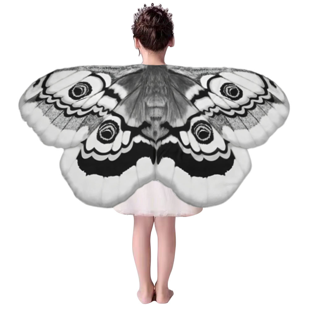 Kids Moth Wings Cape  Butterfl - Cosplay Floating Prop ulasan dan harga