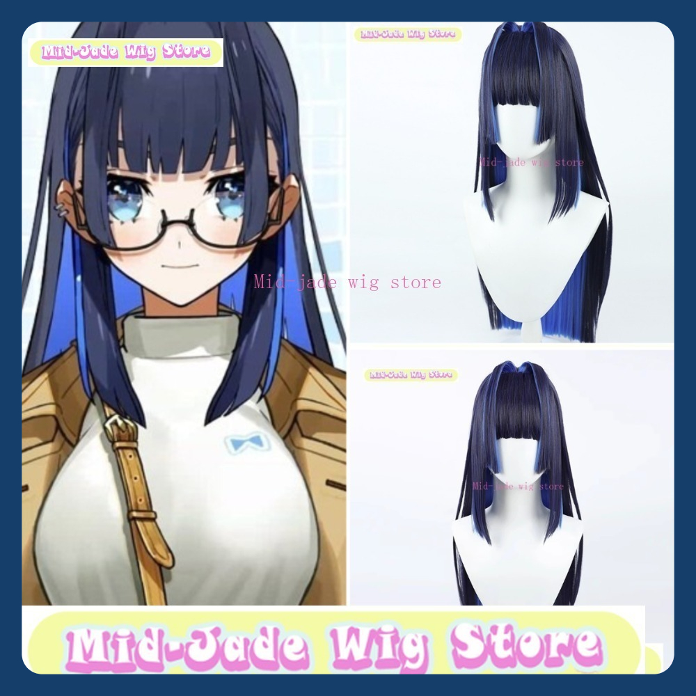 Mid-jade Wig Store Hololive EN - Prop En Cosplay ulasan dan harga