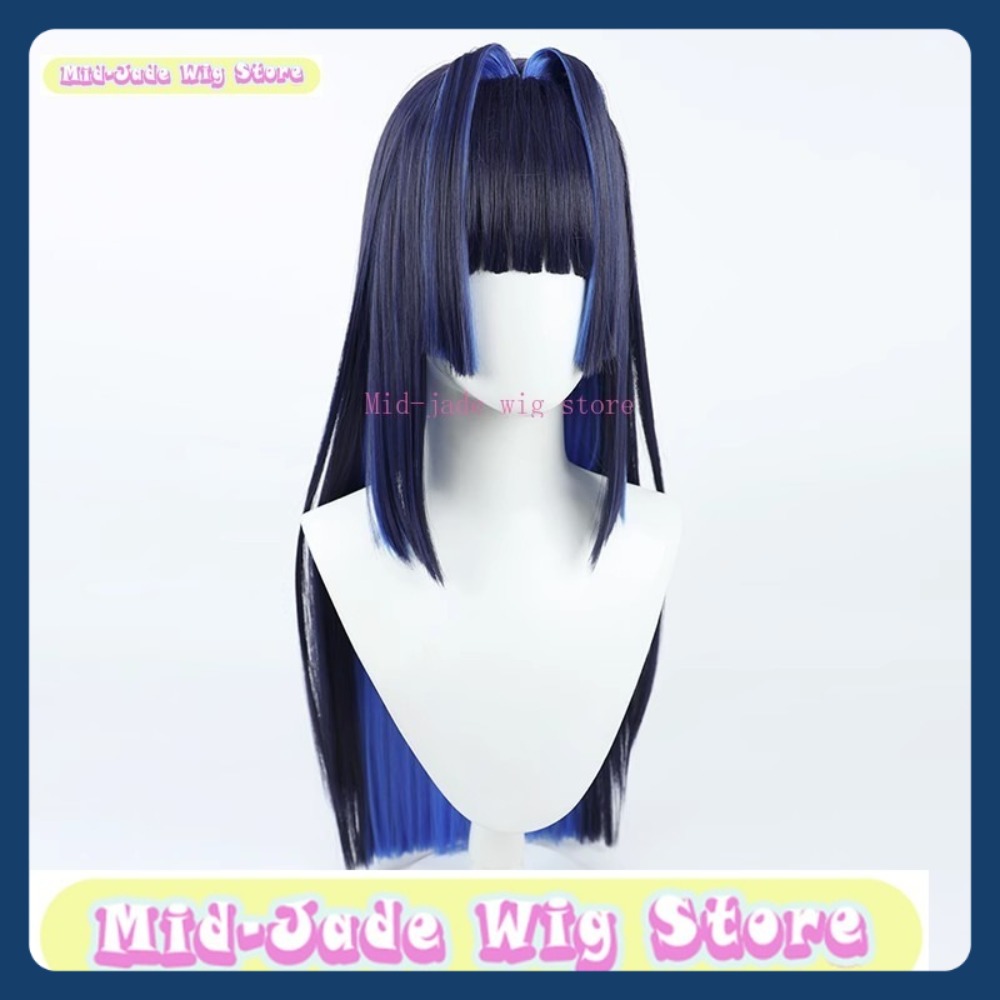 Mid-jade Wig Store Hololive EN - Prop En Cosplay ulasan dan harga