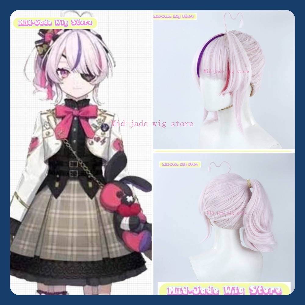 Mid-jade Wig NIJISANJI EN Mari - Prop En Cosplay ulasan dan harga