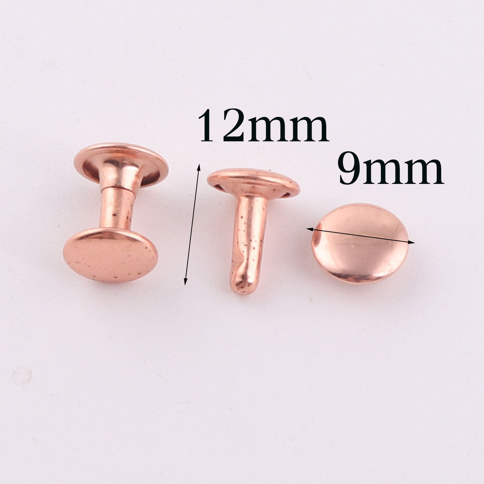 100 Sets Double Cap Rivets,Ros - Snap Fastener Set ulasan dan harga