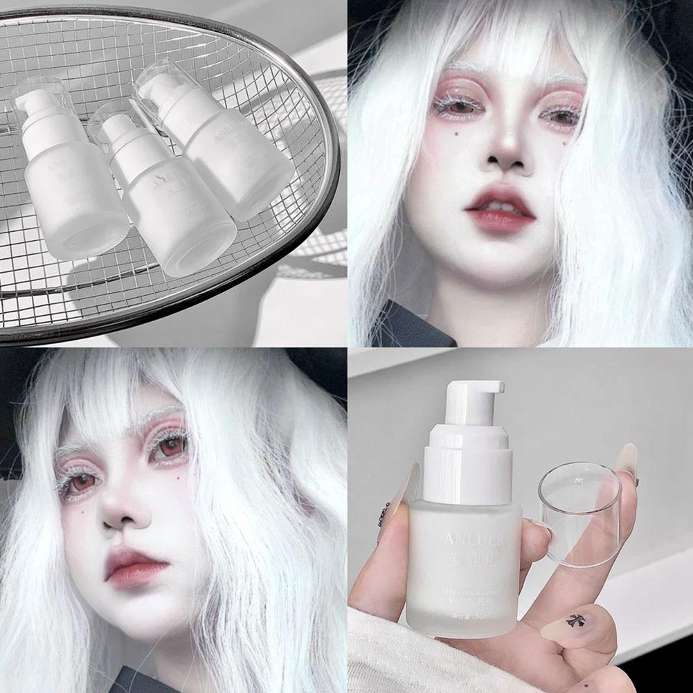 Matte White Liquid Foundation, - Cosplay Prop Primer ulasan dan harga