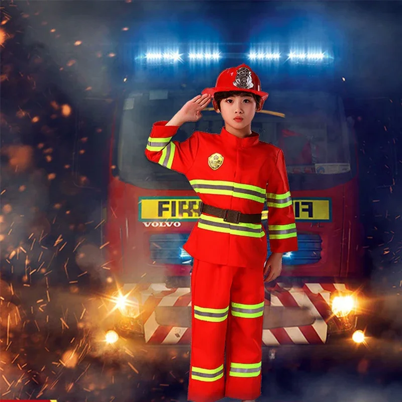 New Firefighter Uniform Sam Fi - Cosplay Prop Works ulasan dan harga