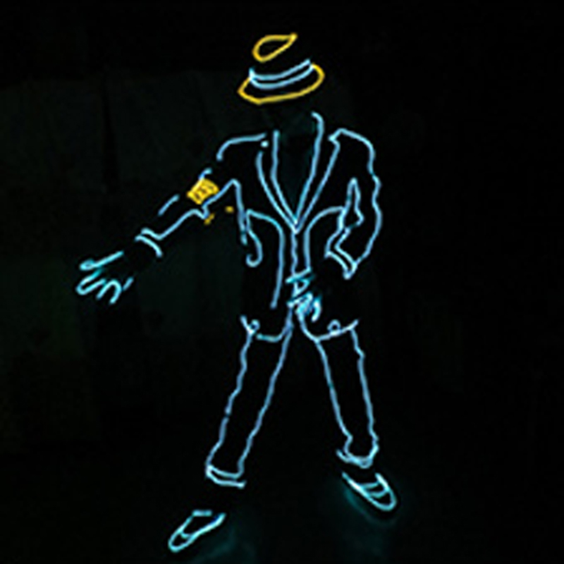 EL Wire Glowing Jazz Dance Cos - Led El Wire ulasan dan harga