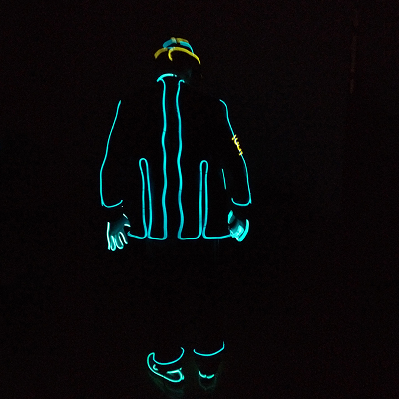 EL Wire Glowing Jazz Dance Cos - Led El Wire ulasan dan harga