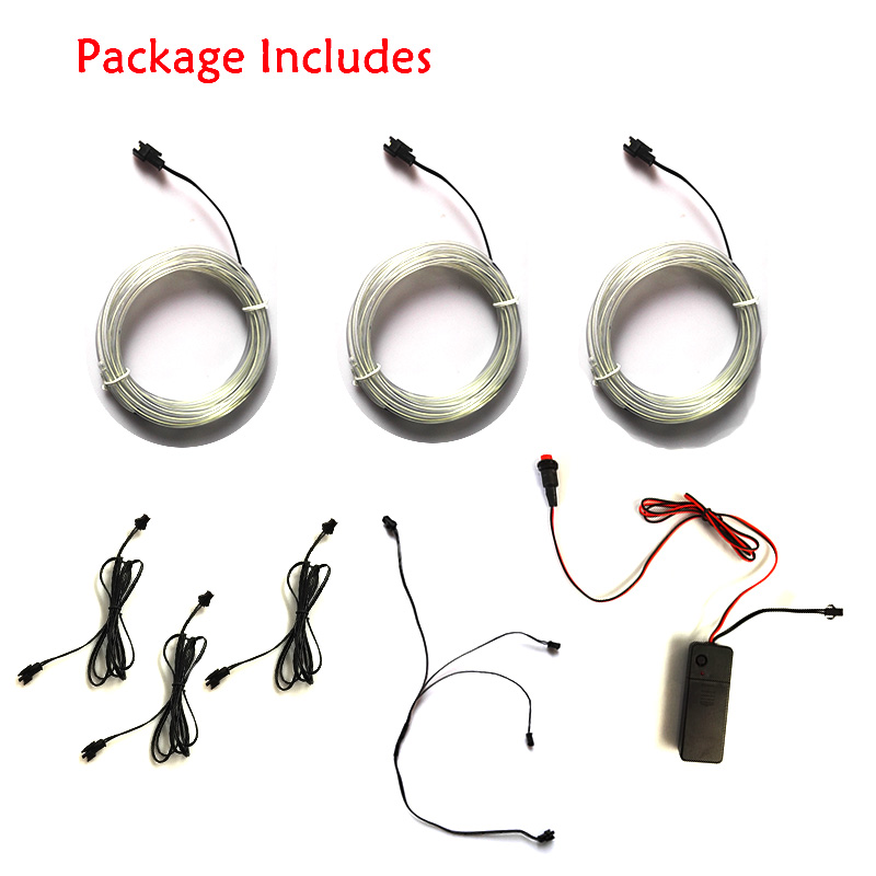 EL Wire Suit Clothings LED Cos - Led El Wire ulasan dan harga