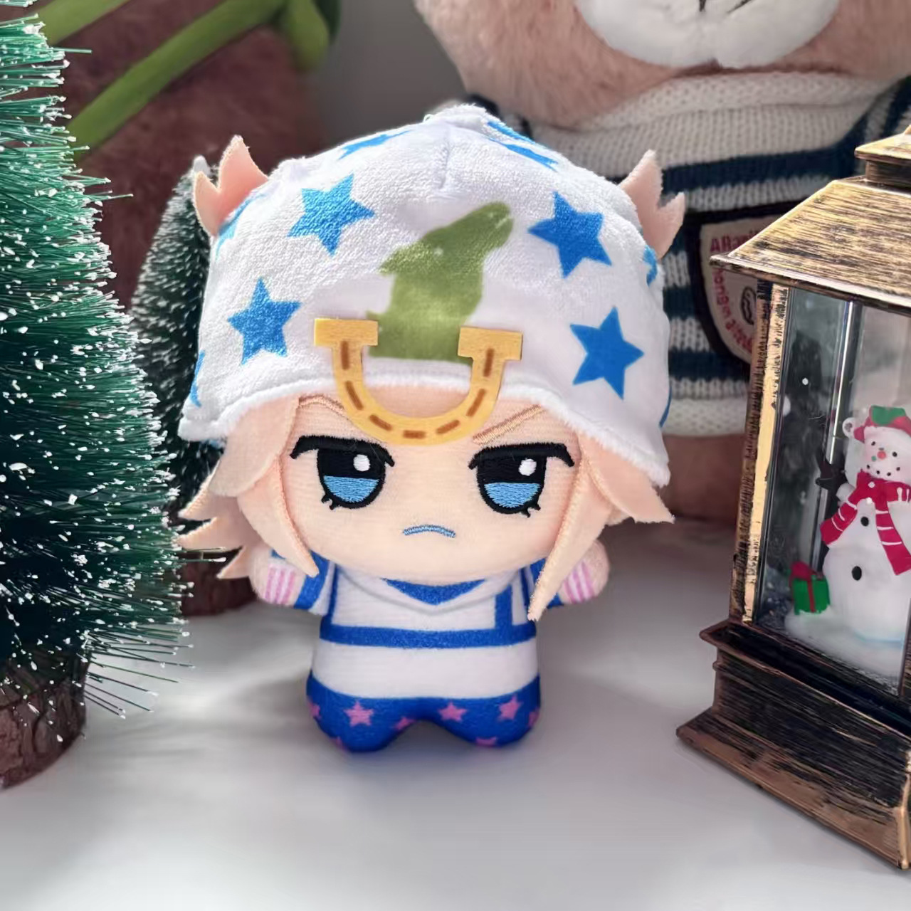 10cm Stuffed Jonathan Joestar  - Cosplay Plushie Prop ulasan dan harga