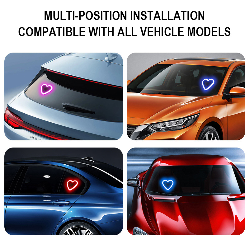 Car LED Love Atmosphere Window - Led El Wire ulasan dan harga