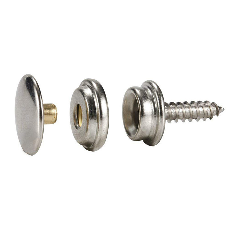 10 Sets Stainless Steel Tappin - Snap Fastener Set ulasan dan harga