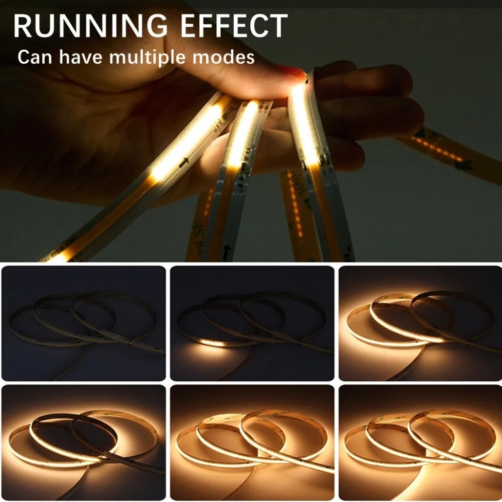 5m-40m DC24V WS2811 IC COB LED - Led El Wire ulasan dan harga