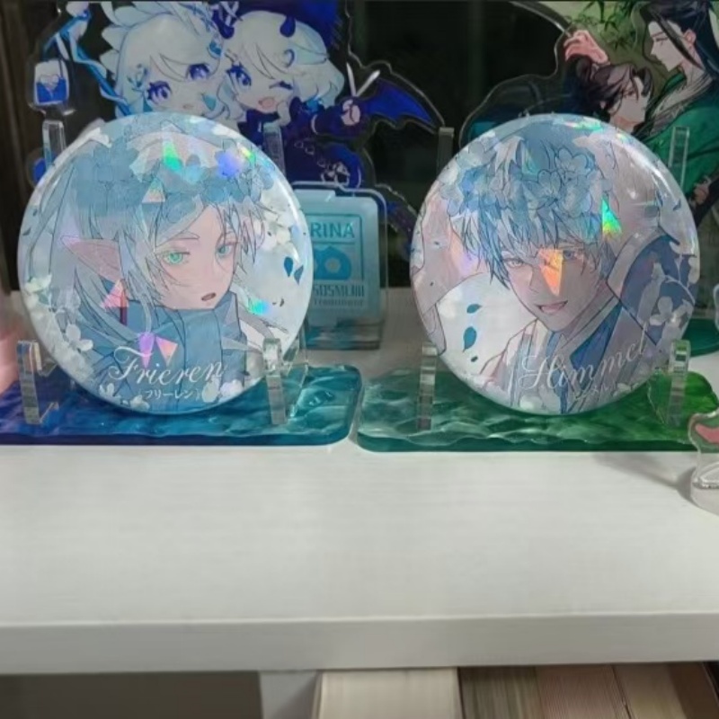 Anime Frieren Himmel Badge Car - Frieren Cosplay Prop ulasan dan harga