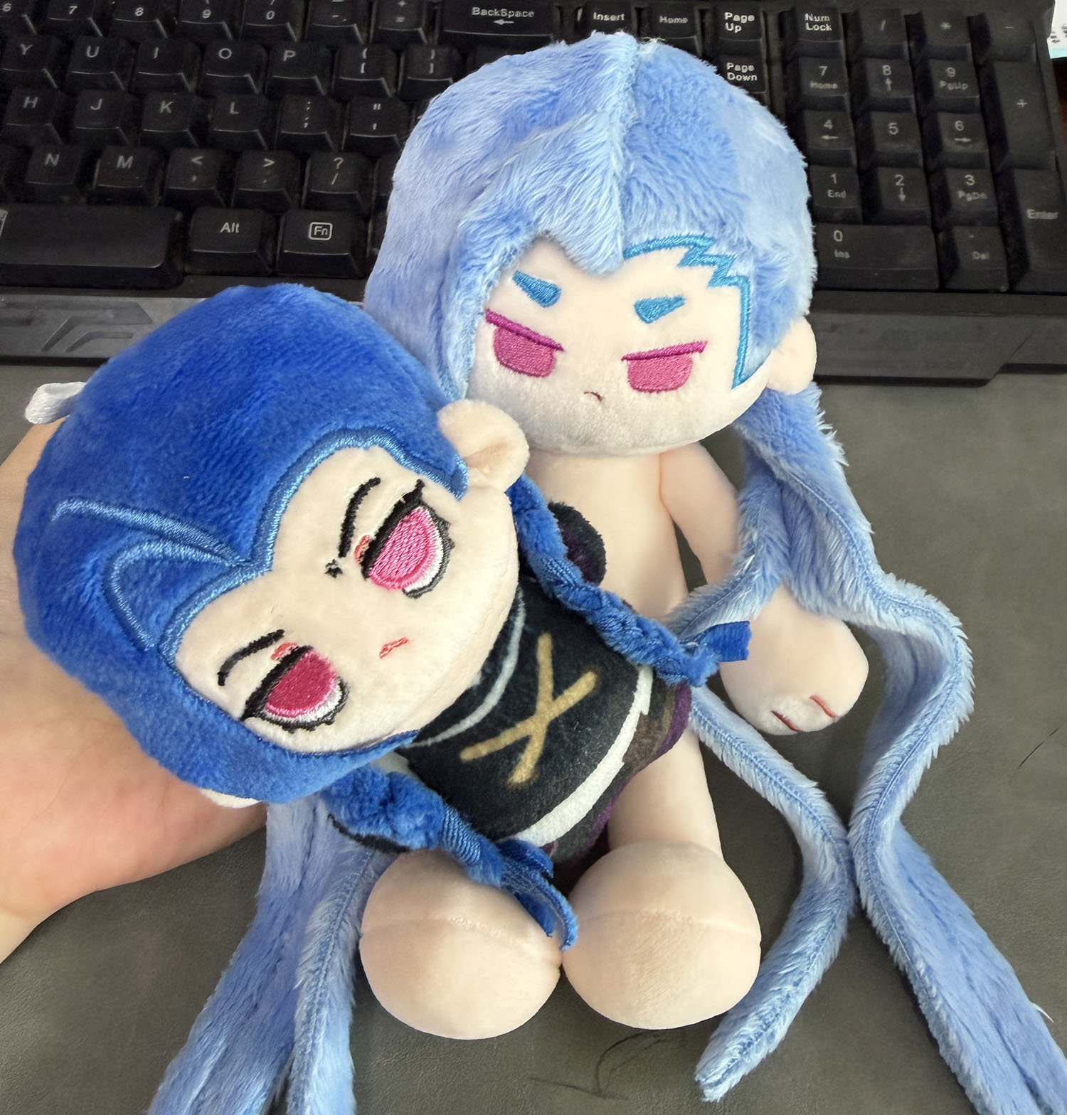 Anime Game Powder Jinx Plushie - Cosplay Plushie Prop ulasan dan harga