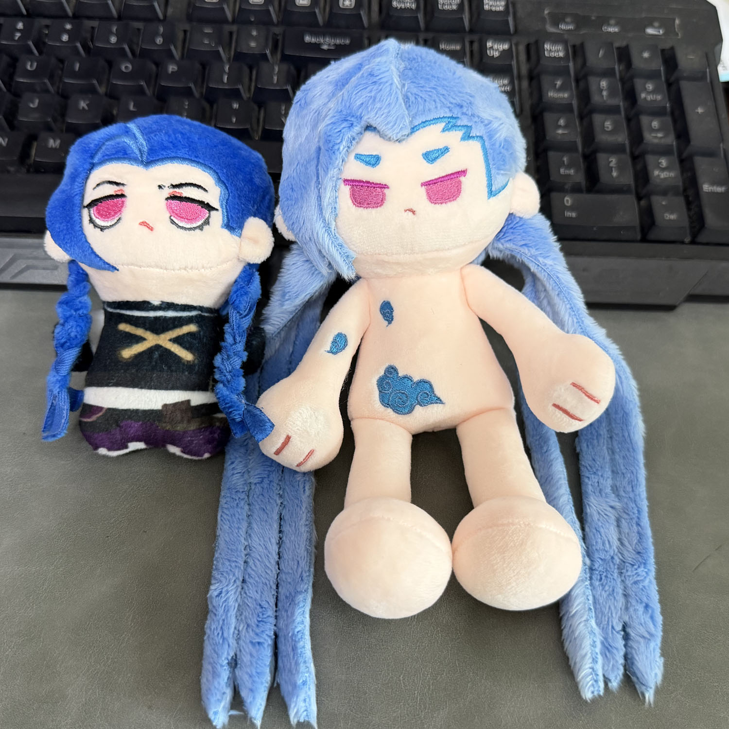 Anime Game Powder Jinx Plushie - Cosplay Plushie Prop ulasan dan harga