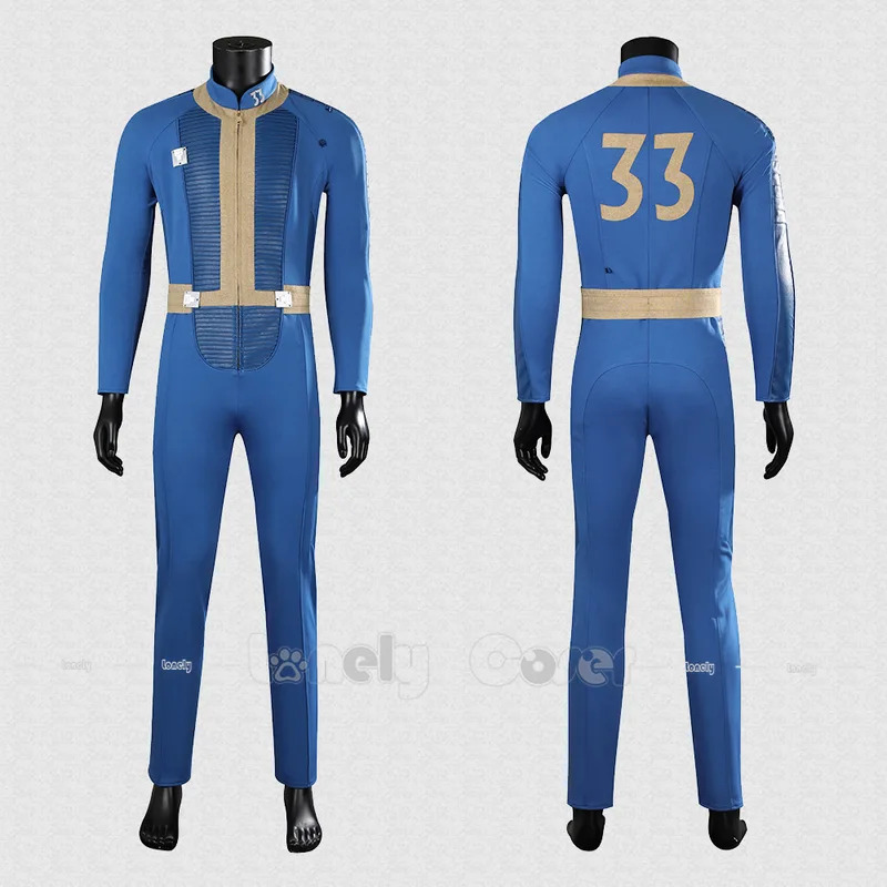 CyLucy Cosplay Jumpsuit Game F - Fallout Cosplay Prop ulasan dan harga