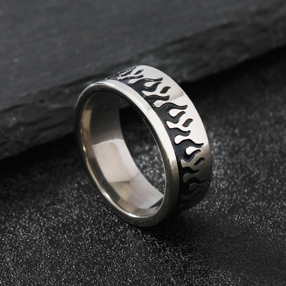 Retro Flame Fire Stainless Ste - Cosplay Flame Prop ulasan dan harga