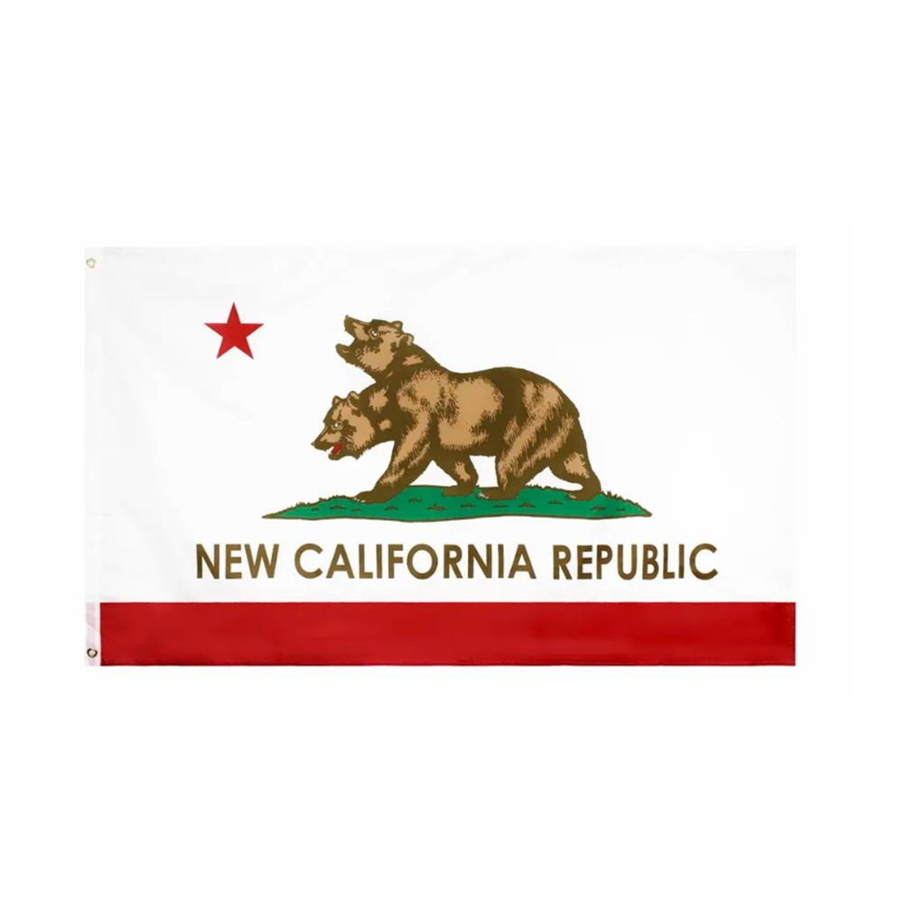 New California Republic Flag 3 - Fallout Cosplay Prop ulasan dan harga