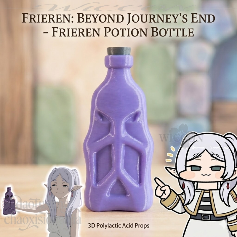 Frieren Potion Bottle 3D Polyl - Frieren Cosplay Prop ulasan dan harga